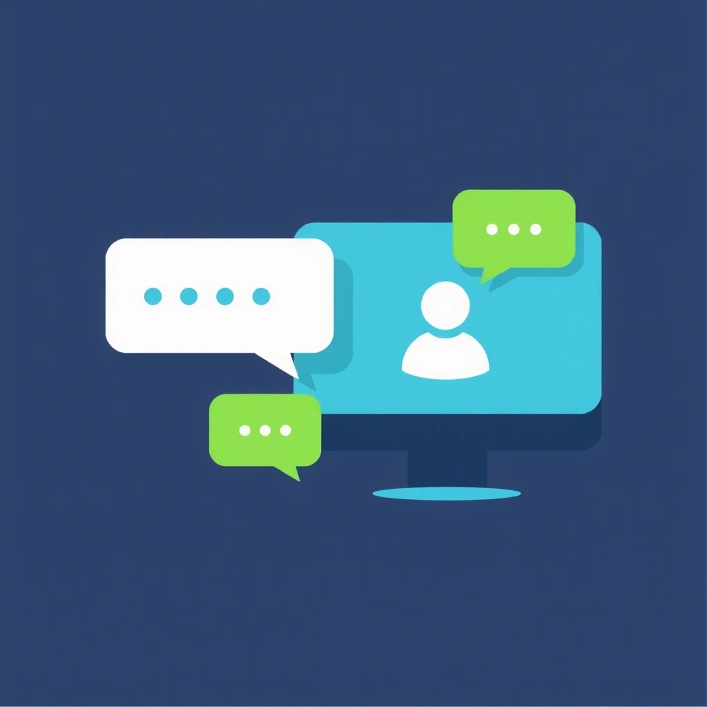 Ikona wsparcia online i konsultacji