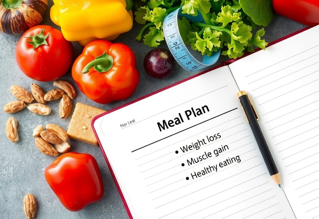 Indywidualny plan posiłków z różnymi celami